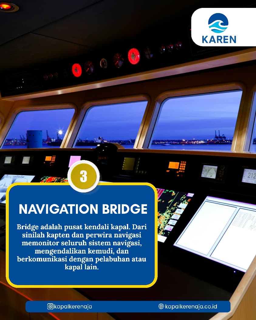 Navigation Bridge Kapal: Pusat Kendali Cerdas untuk Keselamatan dan Efisiensi Pelayaran | KAREN Distributor Resmi Indonesia